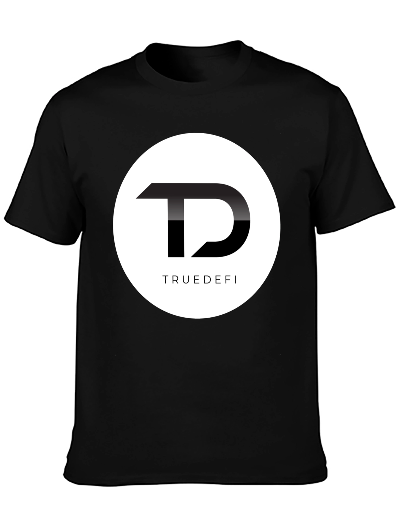 TrueDeFi Black Graphic T-Shirt