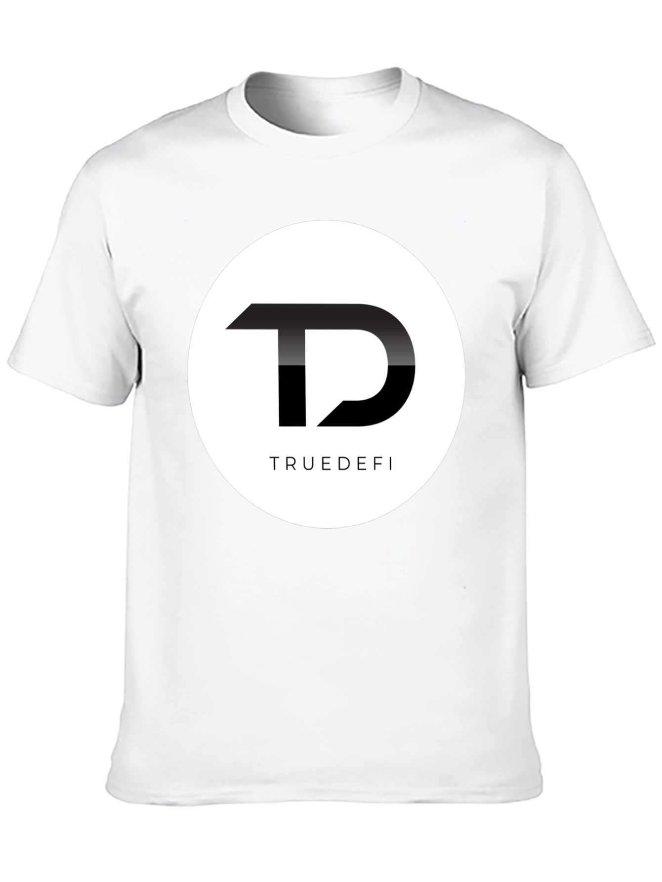TrueDeFi Black Graphic T-Shirt