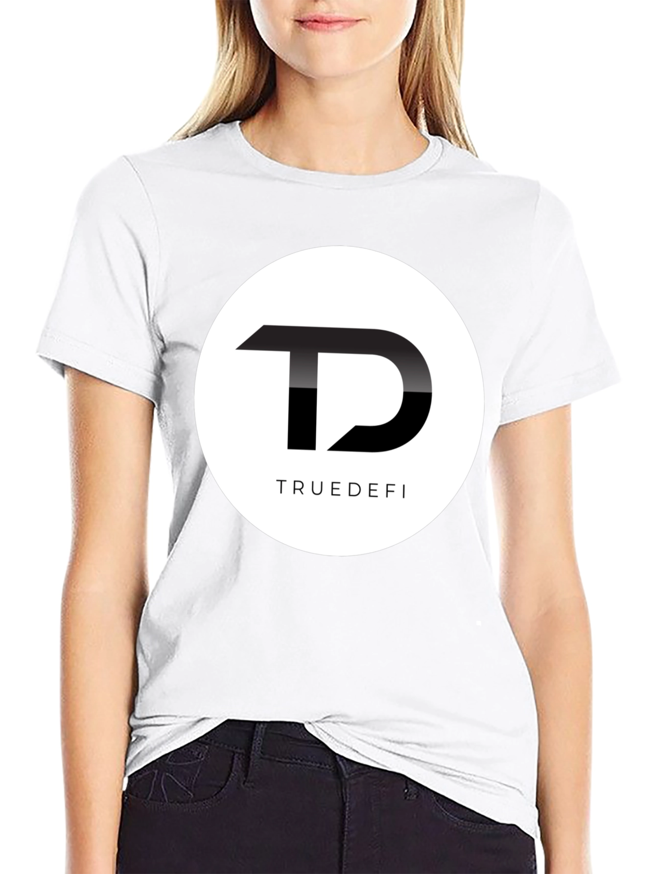 TrueDeFi Black Graphic T-Shirt