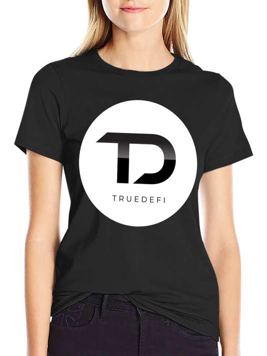 TrueDeFi Black Graphic T-Shirt