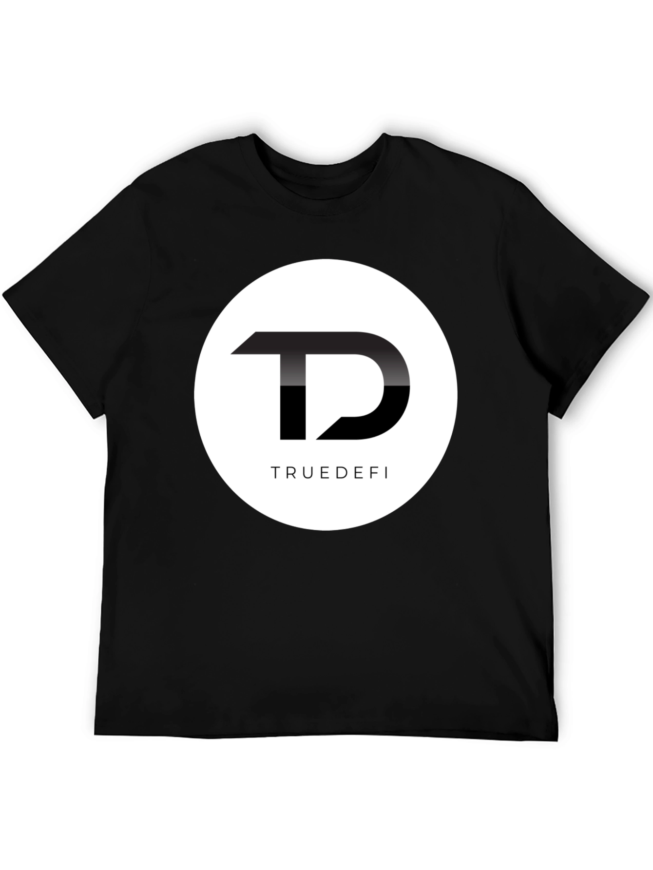 TrueDeFi Black Graphic T-Shirt