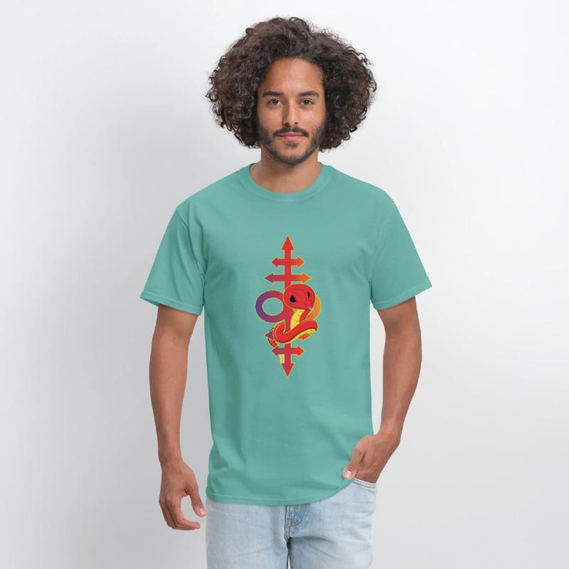 Occult Satanic Snake Evil Creepy Gothic Halloween