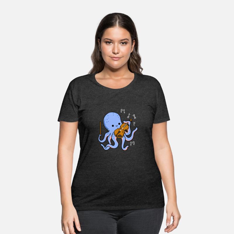 Octopus Playing Violin