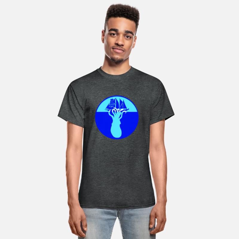 Octopus Ship Attack Sailing Sailboat Sea Monster