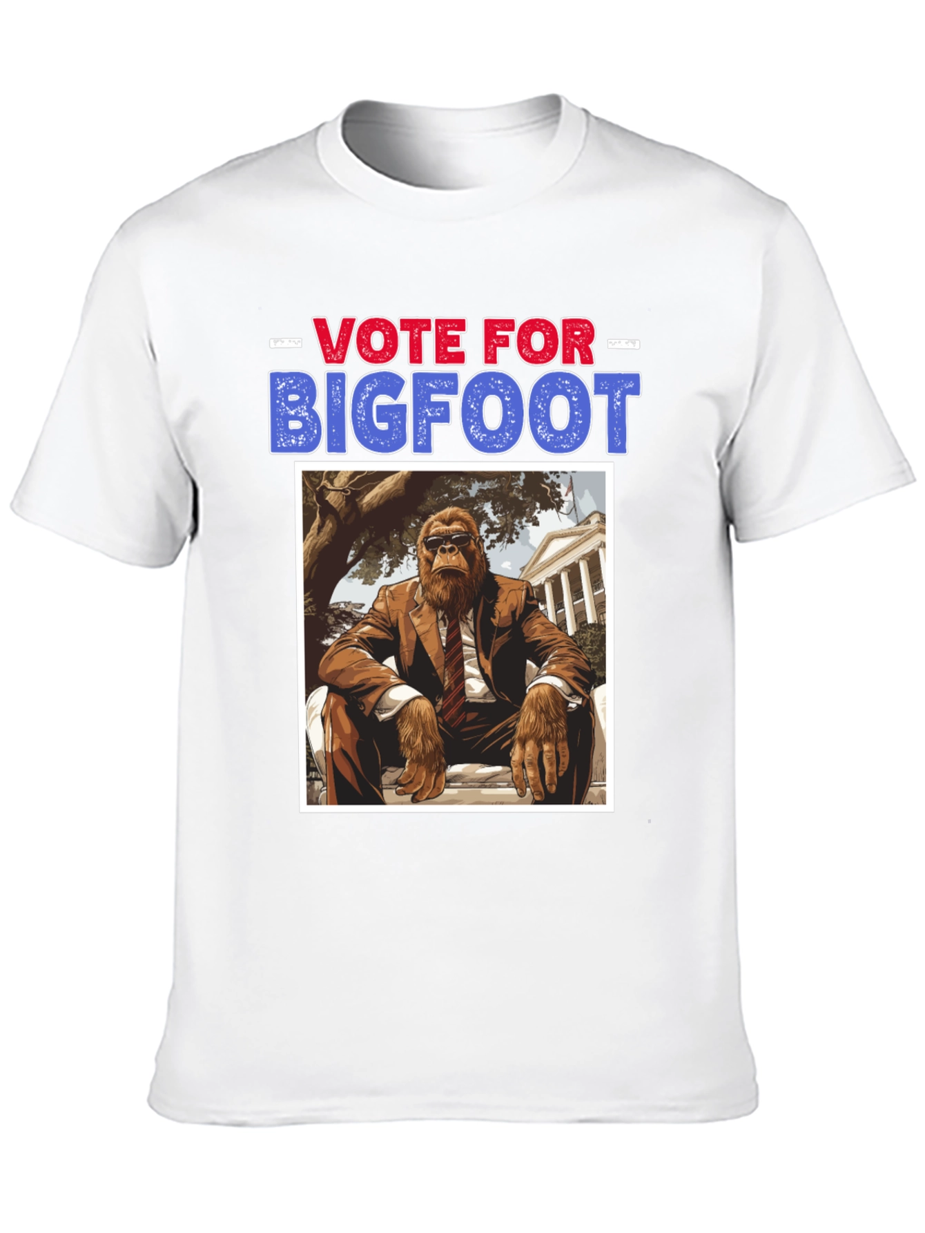 Vote for Bigfoot Graphic Tee