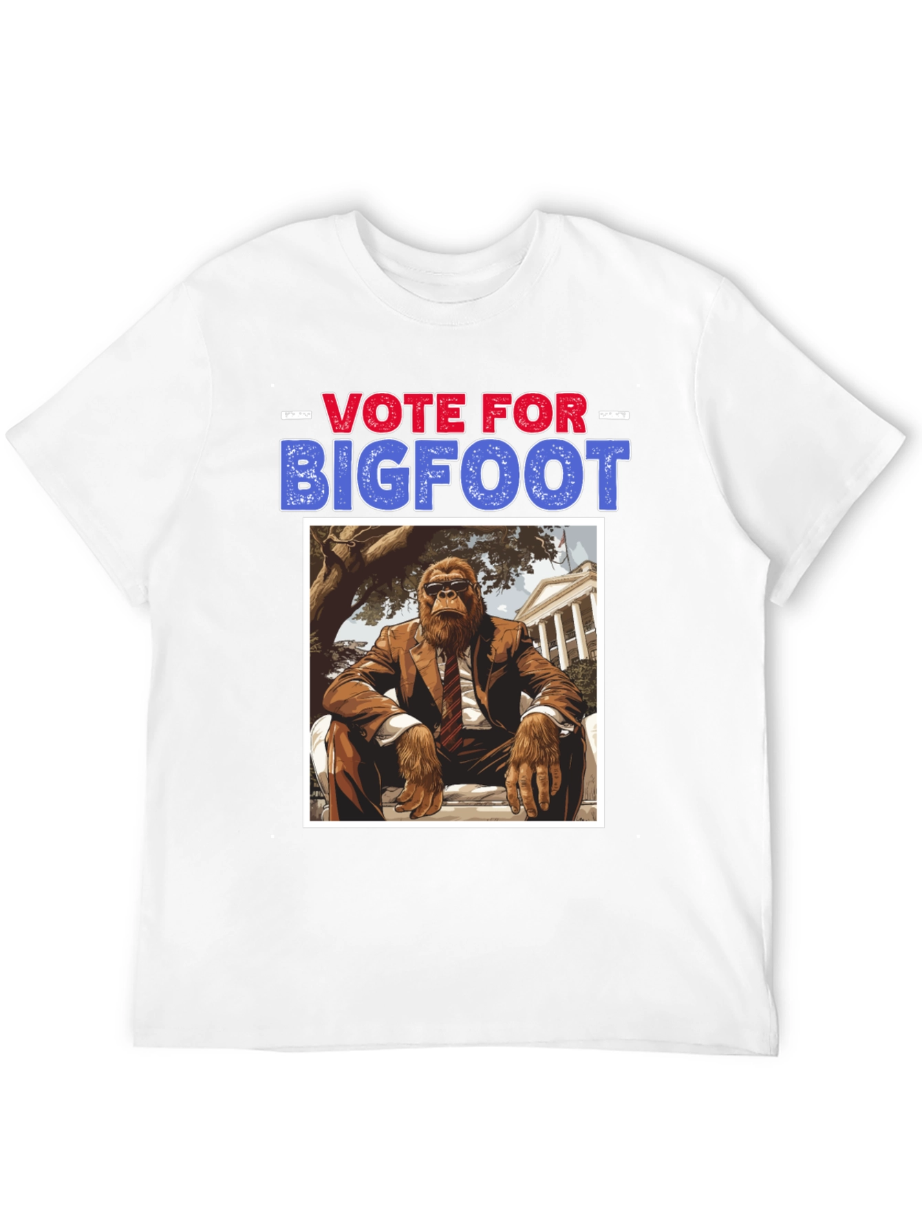 Vote for Bigfoot Graphic Tee
