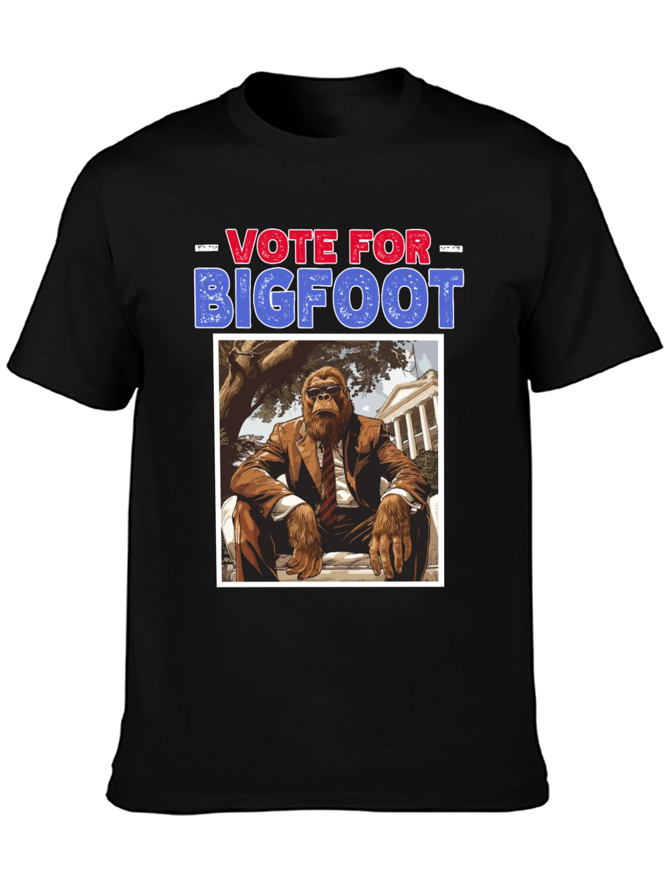 Vote for Bigfoot Graphic Tee