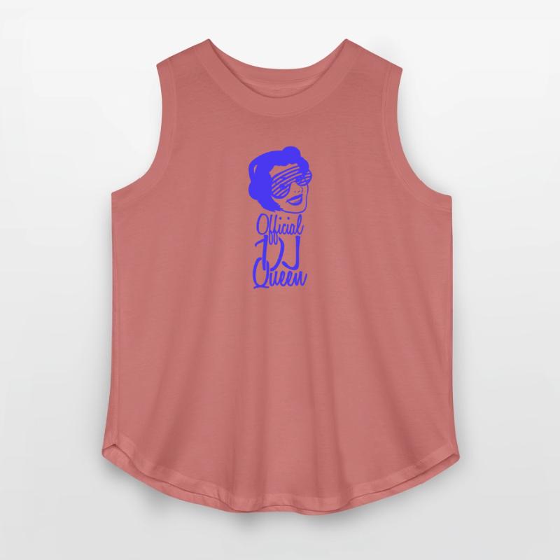 Official DJ Queen Party Retro Vintage Head Face
