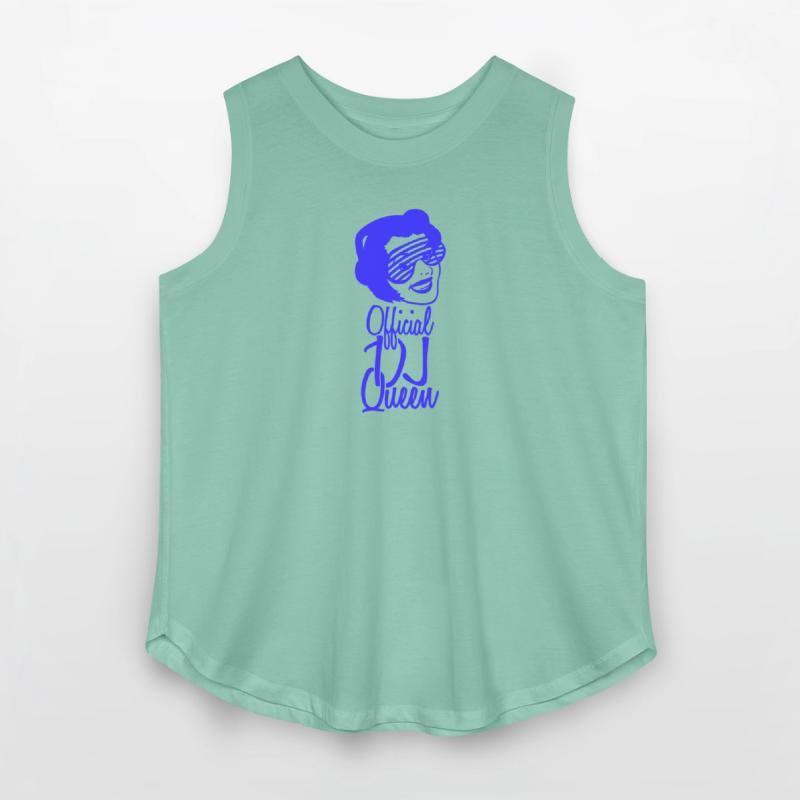 Official DJ Queen Party Retro Vintage Head Face