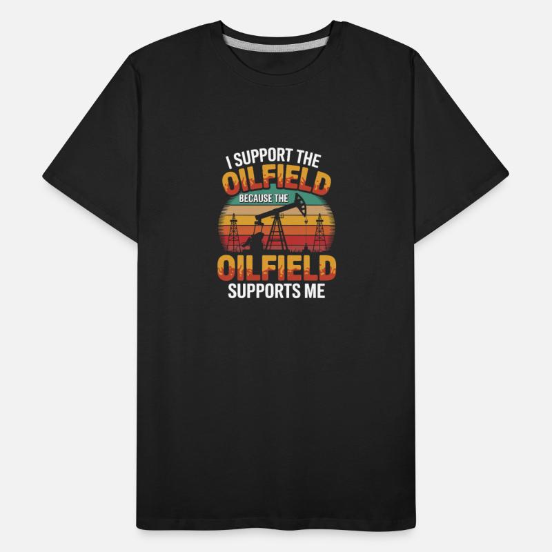 Oilfield Rig Drilling Roughneck Life Oil Rig