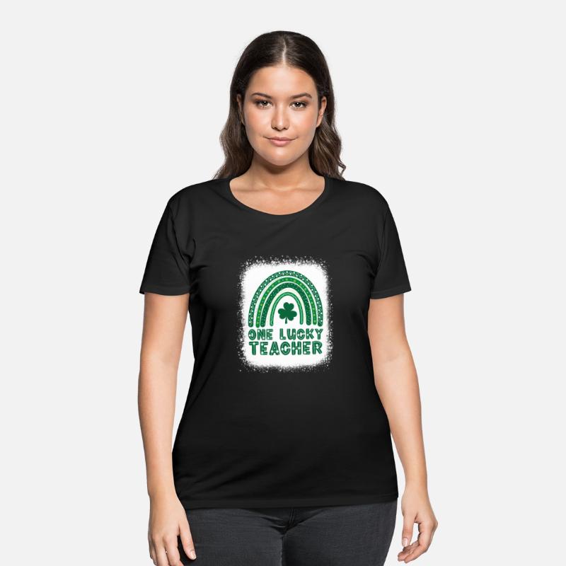 One Lucky Teacher St Patrick'S Day Rainbow