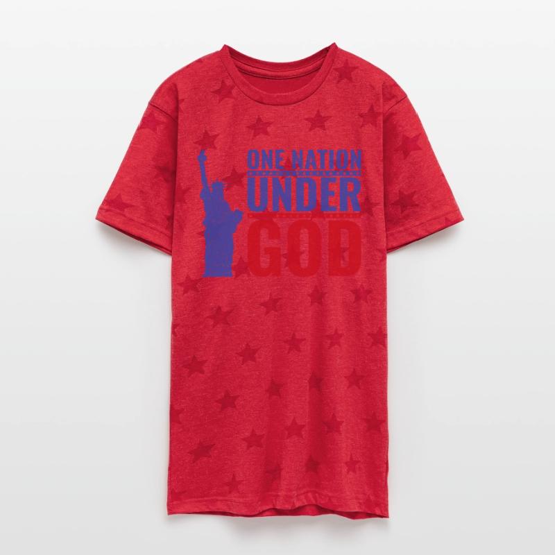 One Nation Under God - Statue of Liberty Design