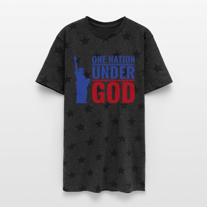 One Nation Under God - Statue of Liberty Design