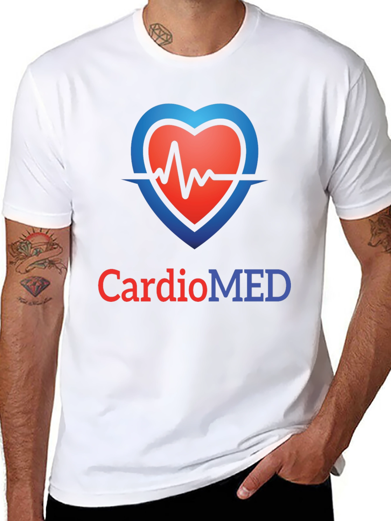 CardioMED Heartbeat Graphic T-Shirt
