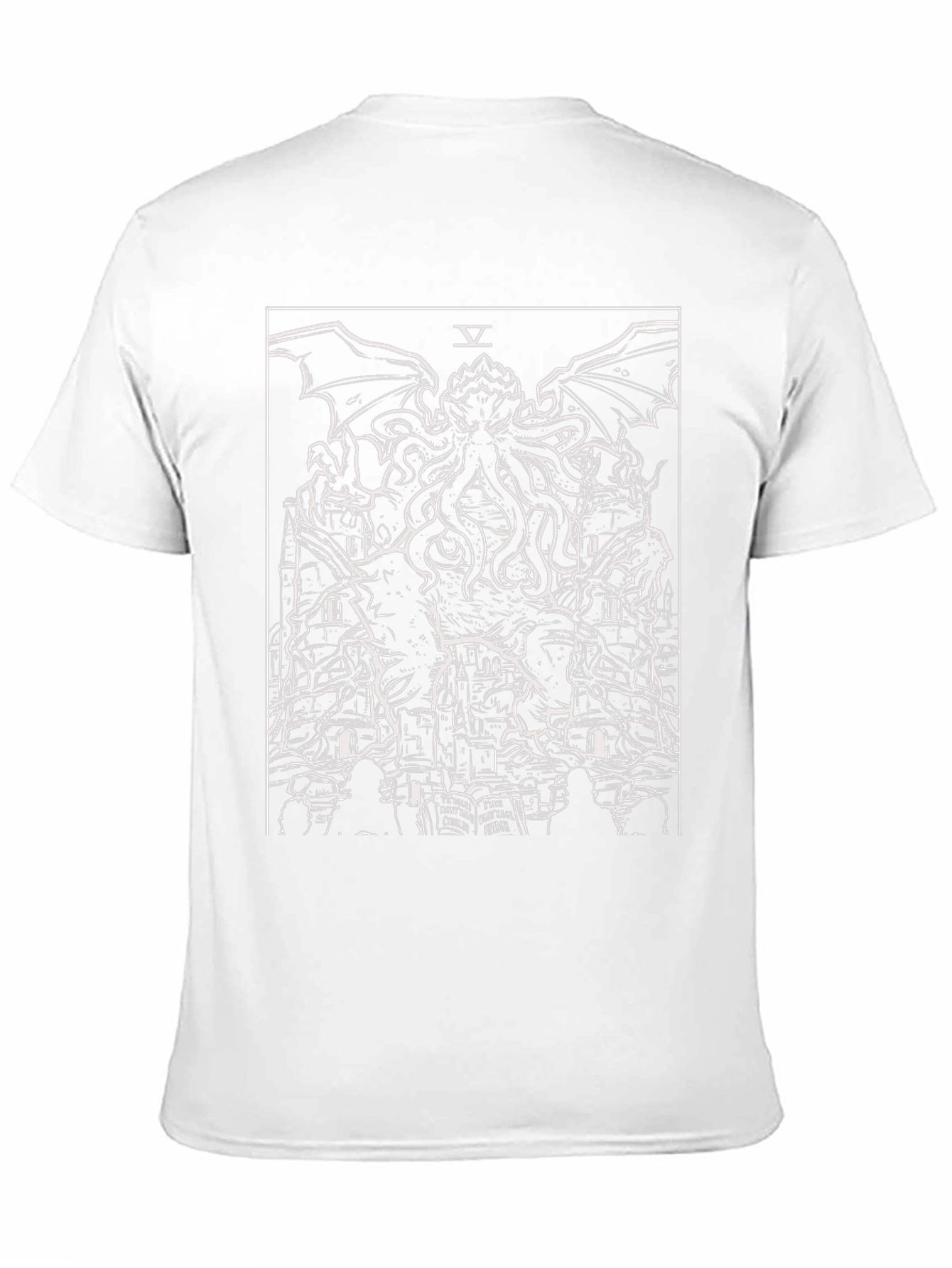 Cthulhu Tarot Card Graphic T-Shirt