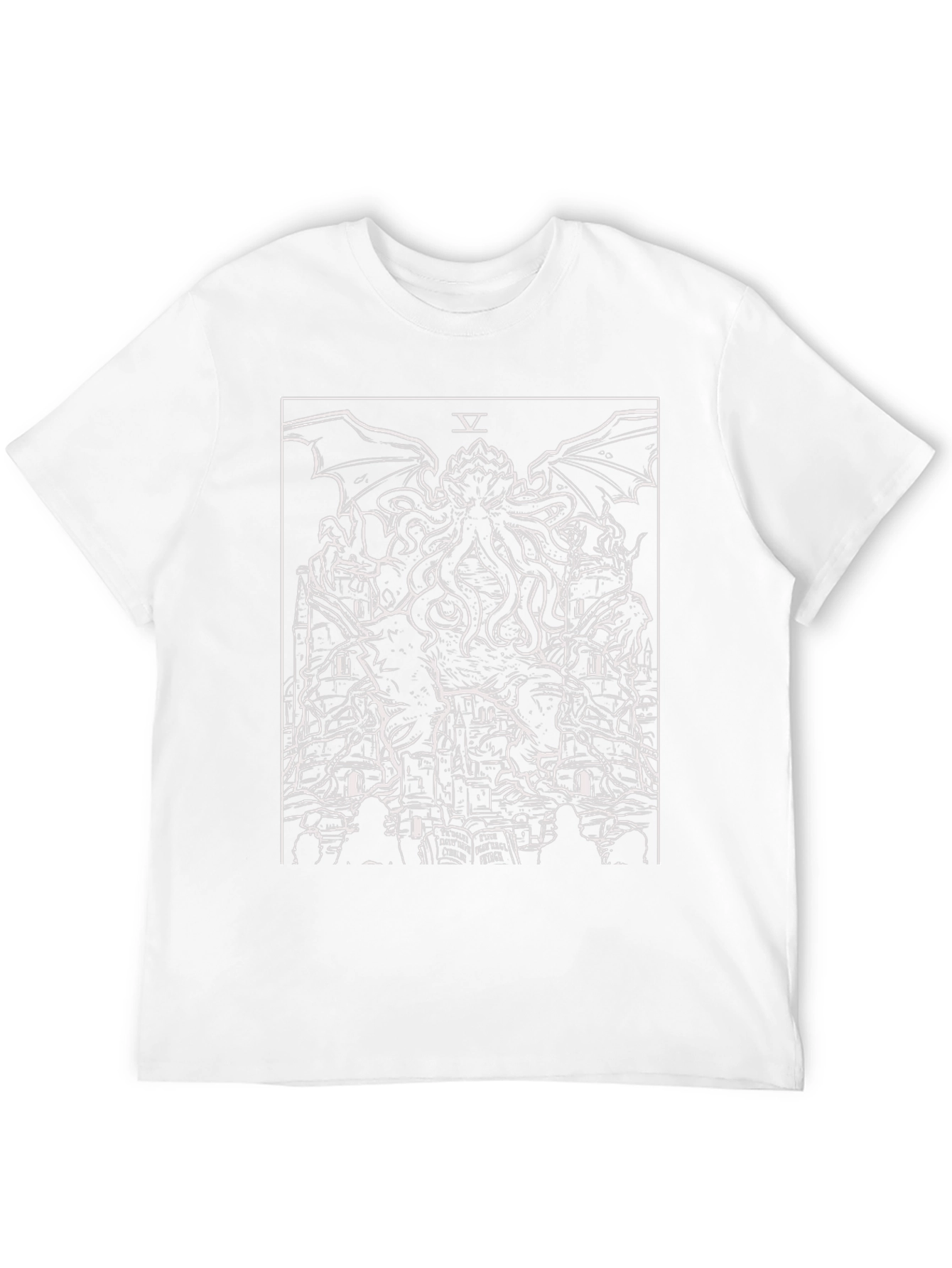 Cthulhu Tarot Card Graphic T-Shirt