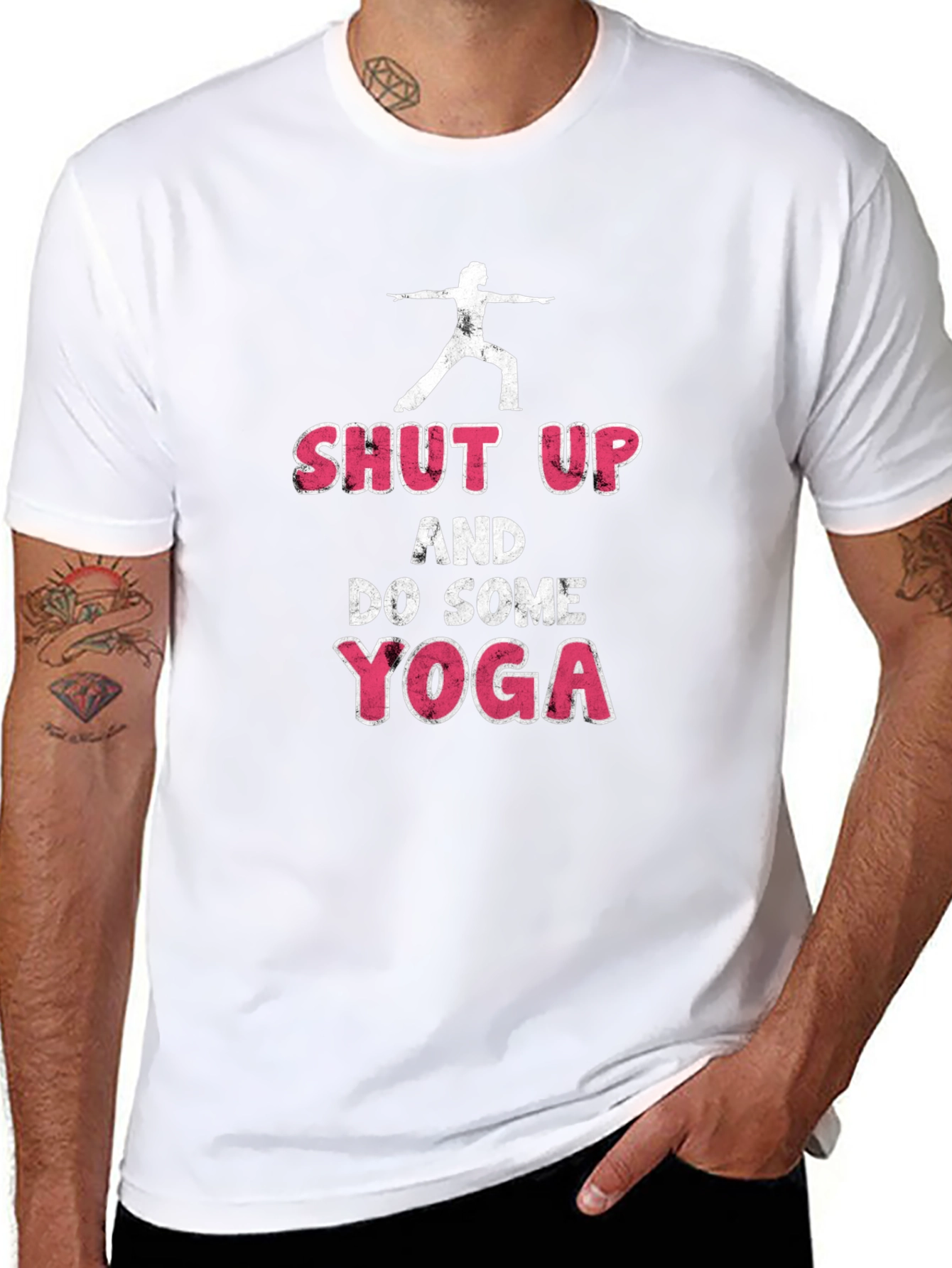Shut Up and Do Some Yoga Graphic Tee