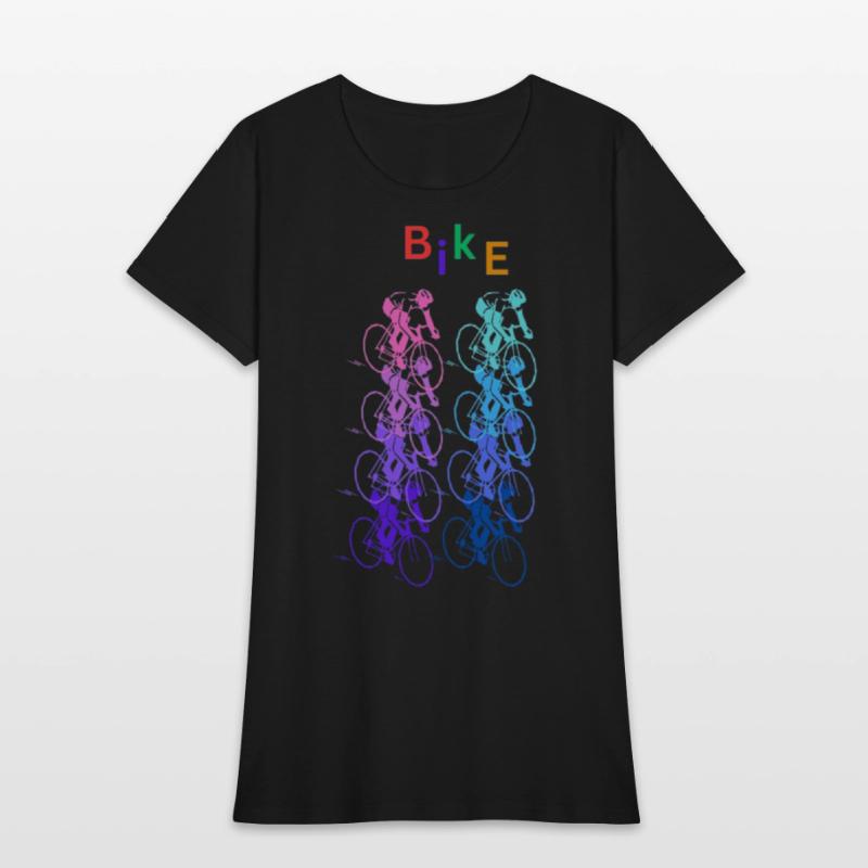 Orange and Black Minimalist Biking Club
