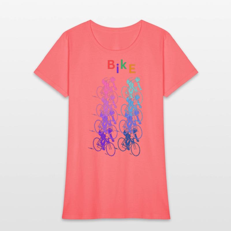Orange and Black Minimalist Biking Club