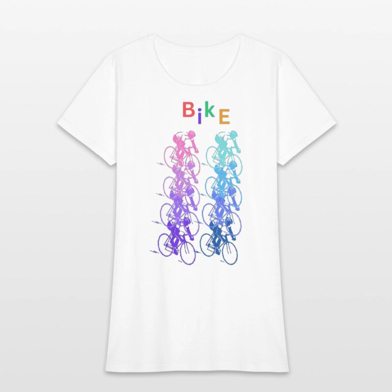 Orange and Black Minimalist Biking Club