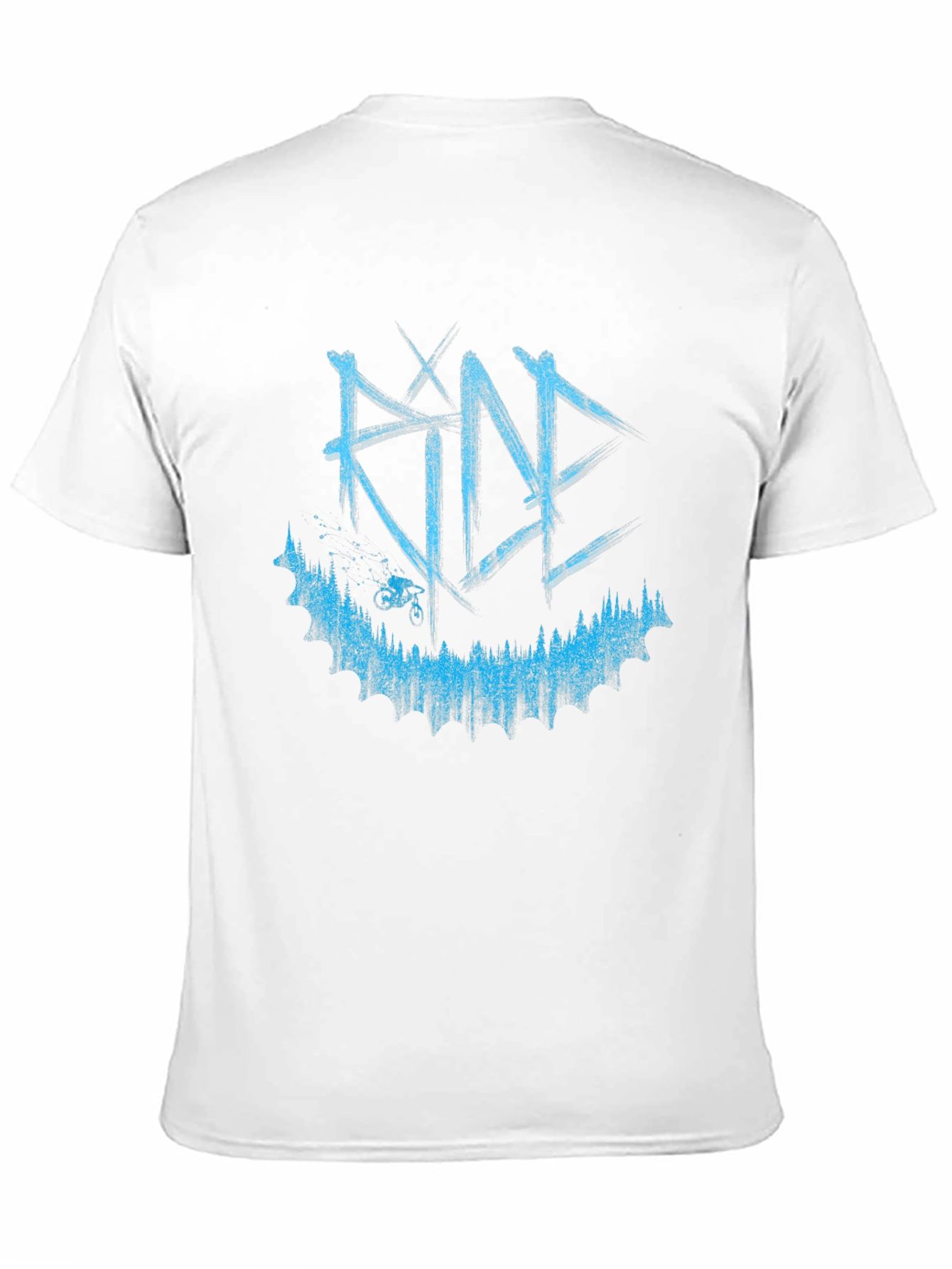 Ride Mountain Bike Graphic Tee - Black
