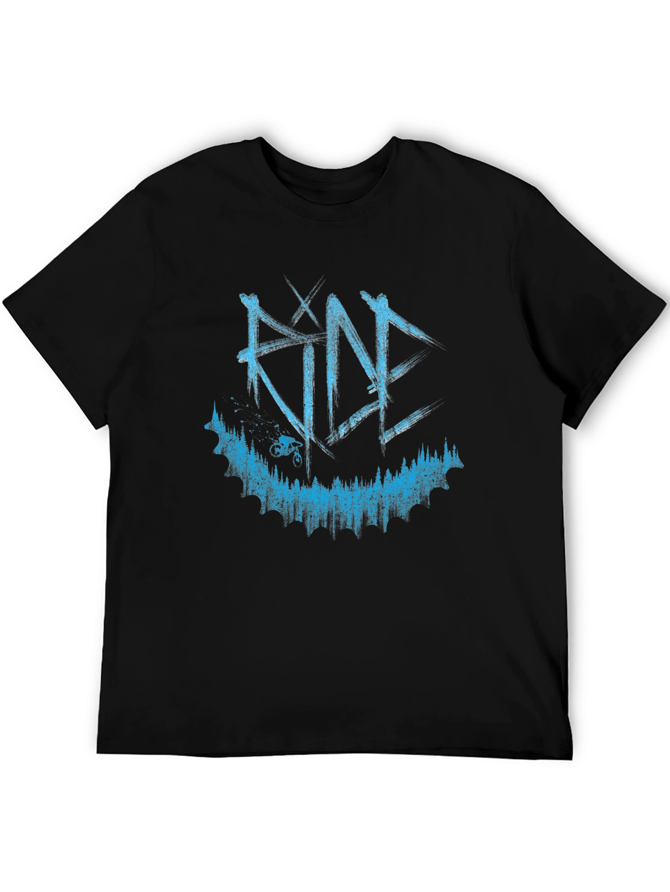 Ride Mountain Bike Graphic Tee - Black