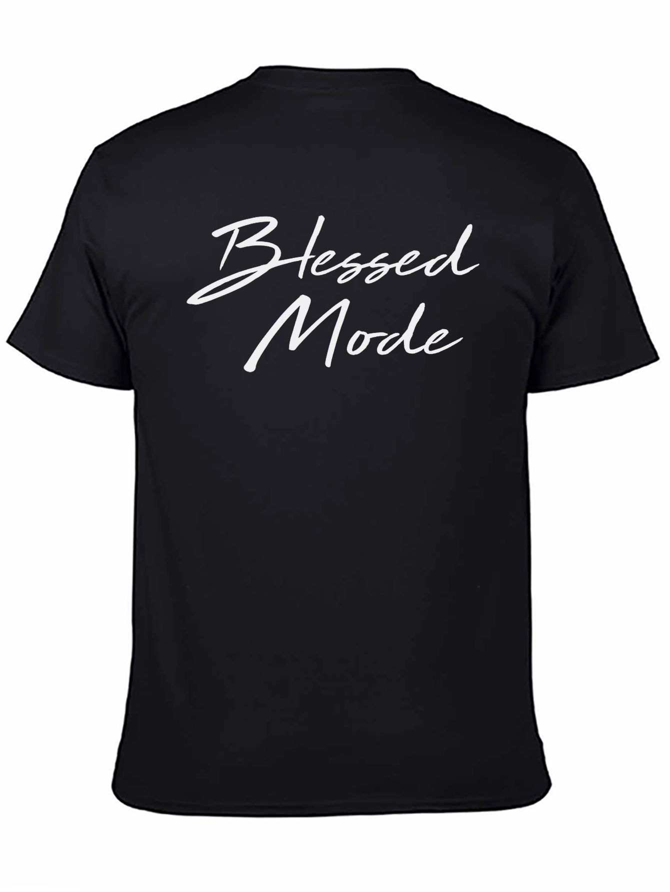 Blessed Mode Black T-Shirt - Stylish & Comfortable