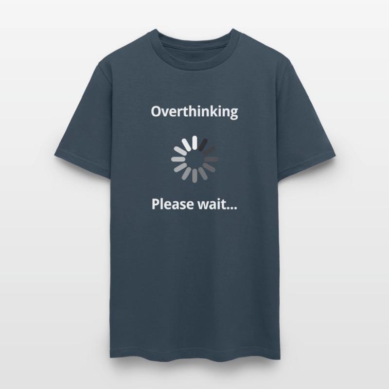 Overthinking Please Wait Introvert Awkward