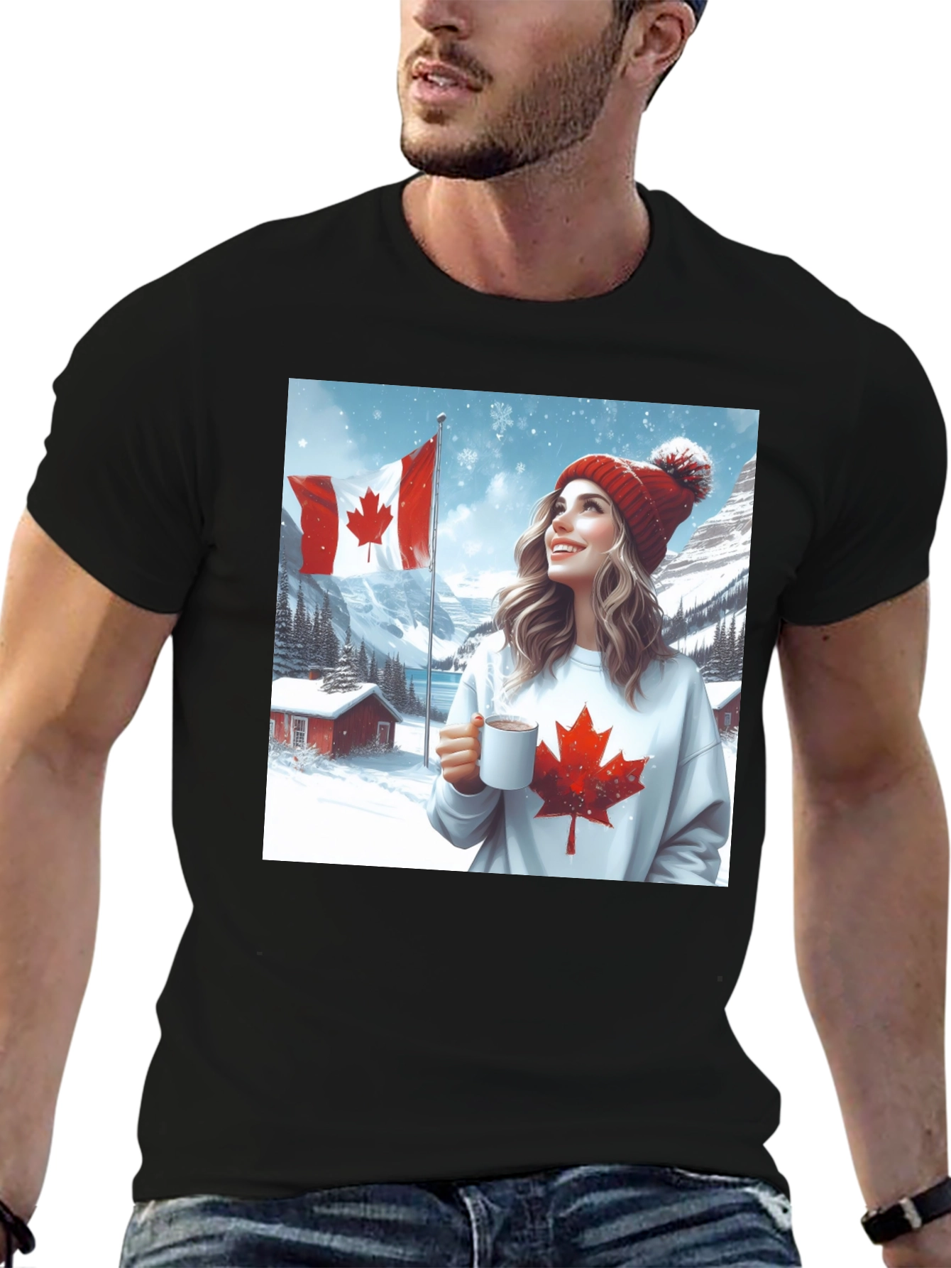 Cozy Canadian Winter T-Shirt