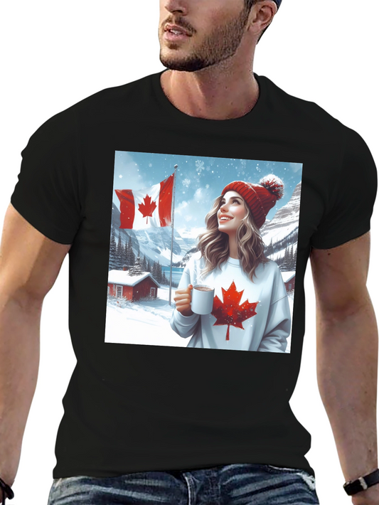 Cozy Canadian Winter T-Shirt