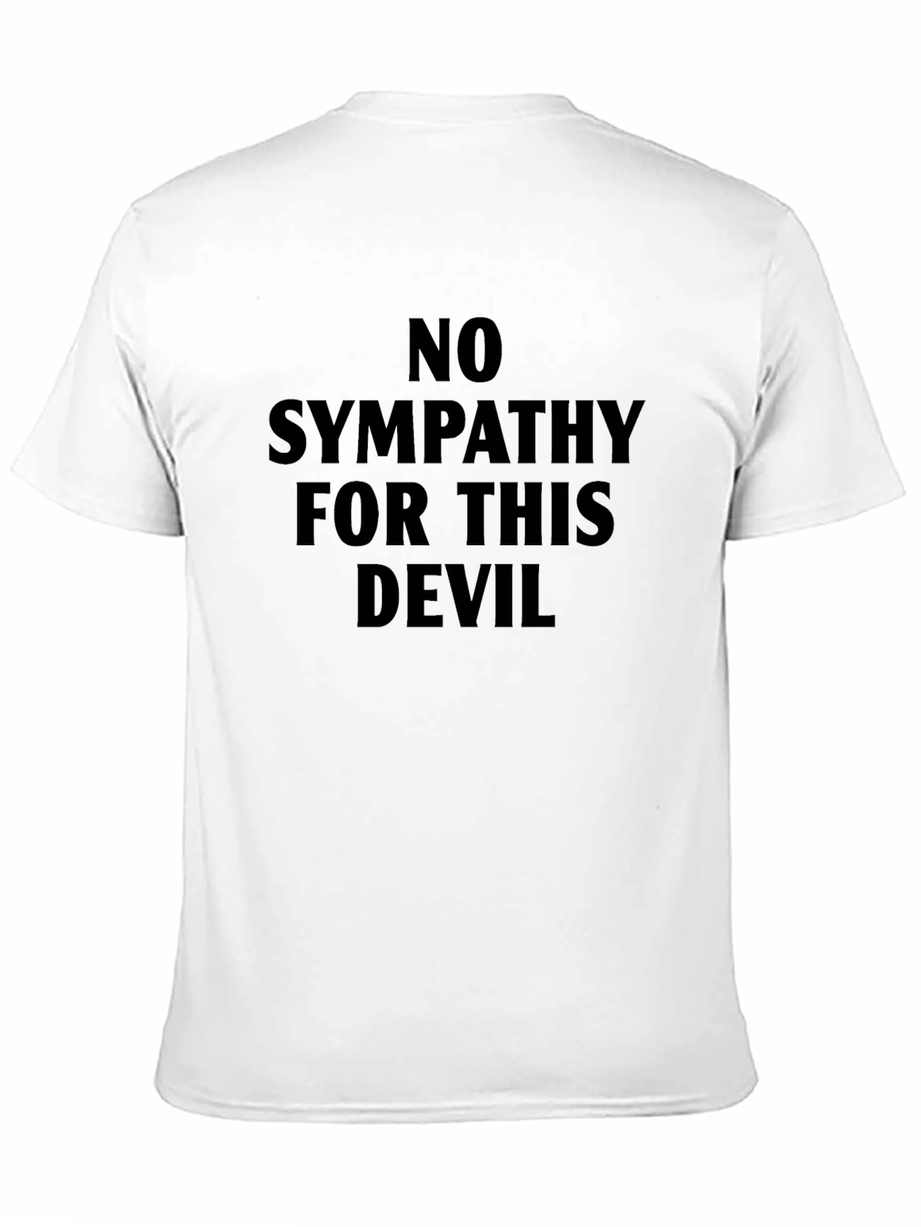 No Sympathy Devil Graphic Tee - Black