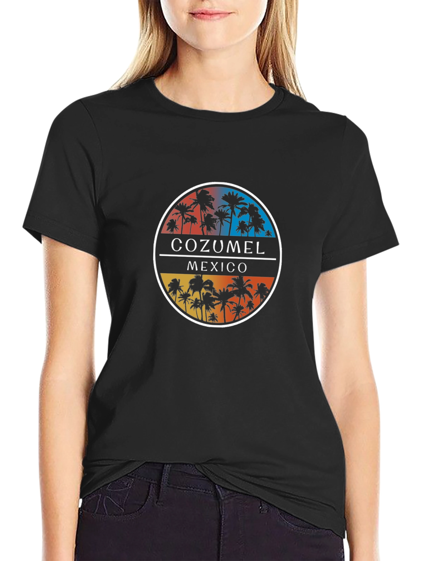 Cozumel Mexico Palm Tree T-Shirt