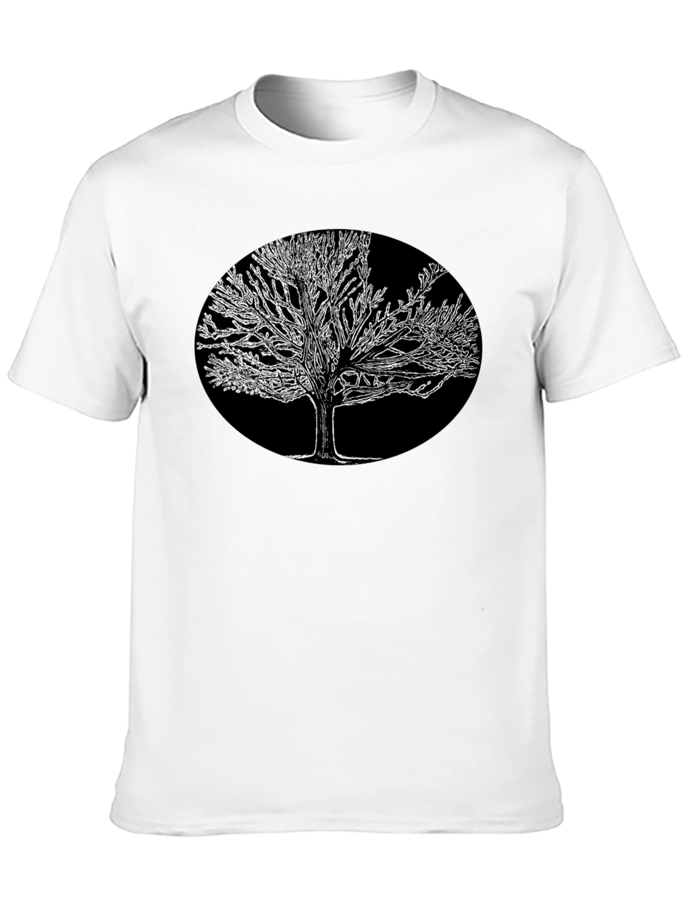 Tree Graphic Black T-Shirt