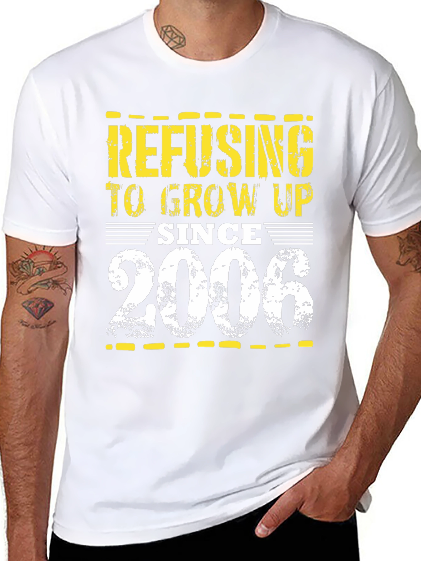 Refusing to Grow Up Since 2006 T-Shirt