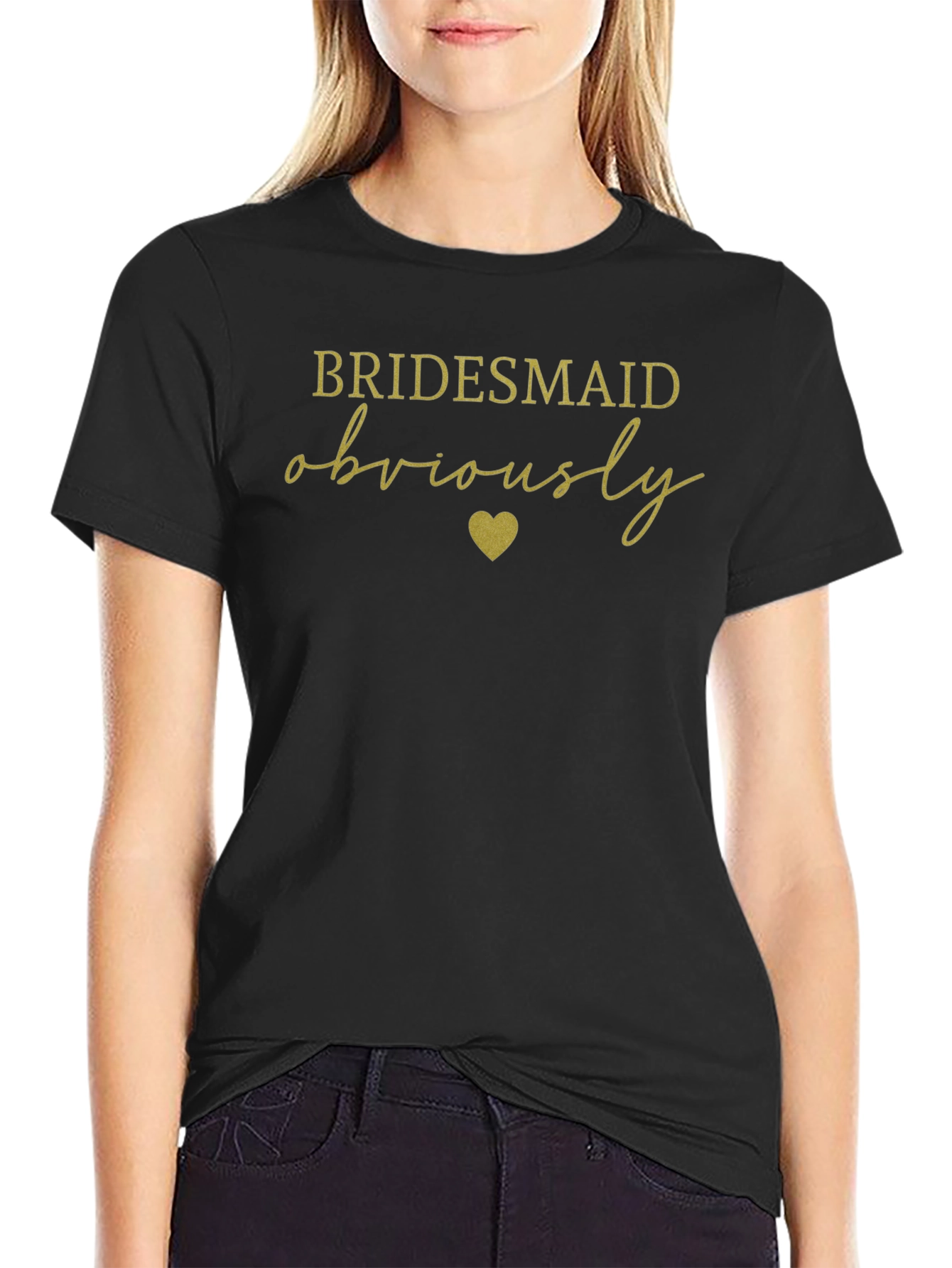 Bridesmaid Obviously T-Shirt