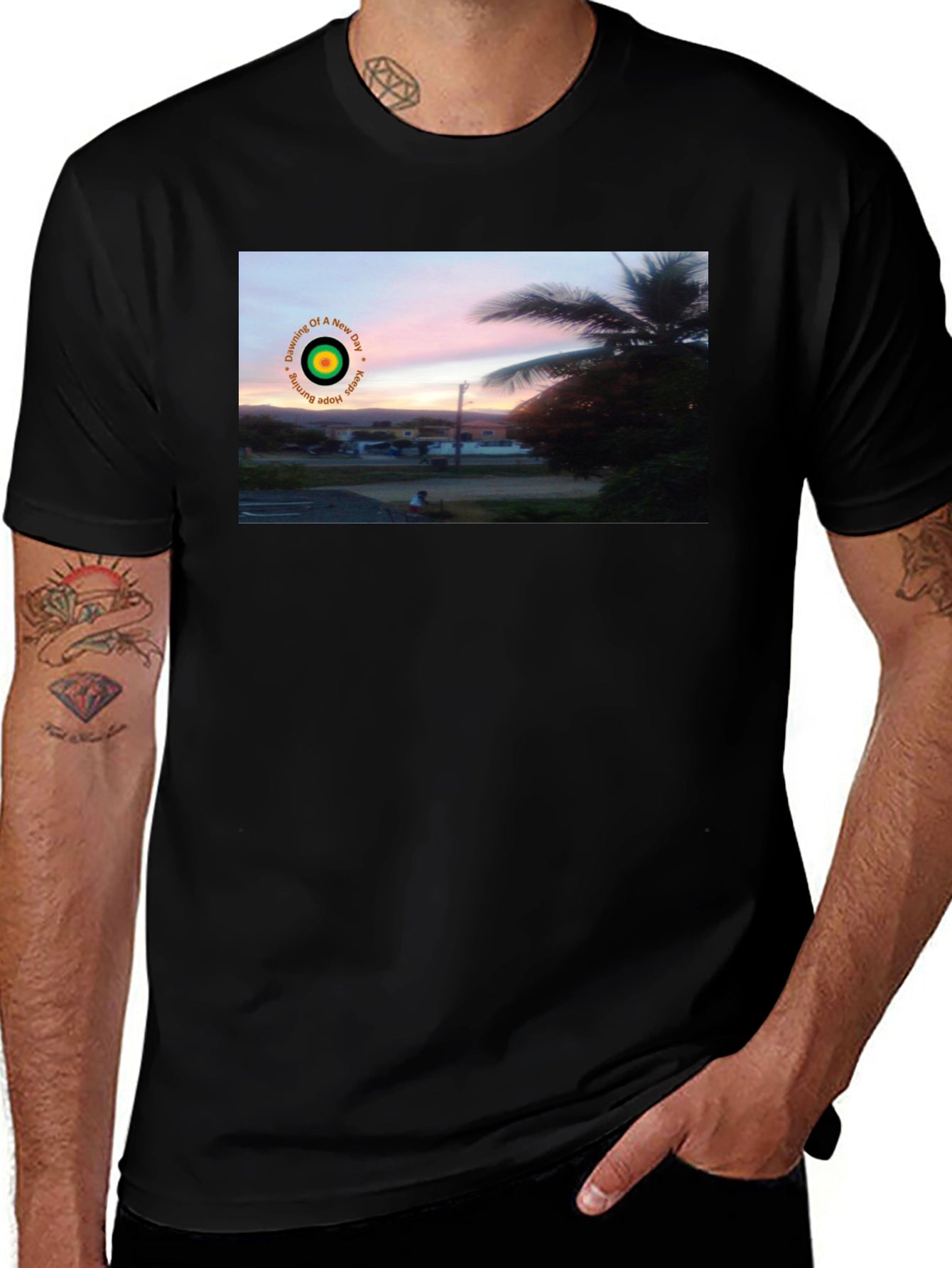 Sunrise Graphic Tee - Hope Burning