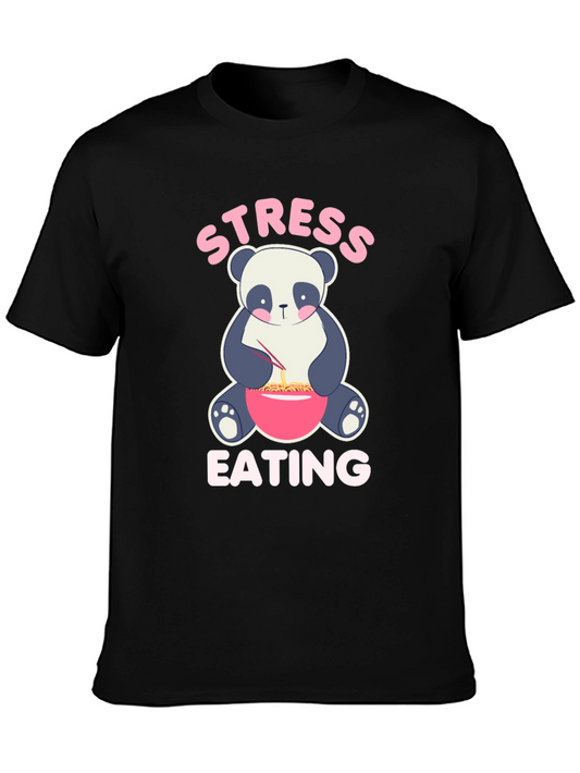 Stress Eating Panda T-Shirt