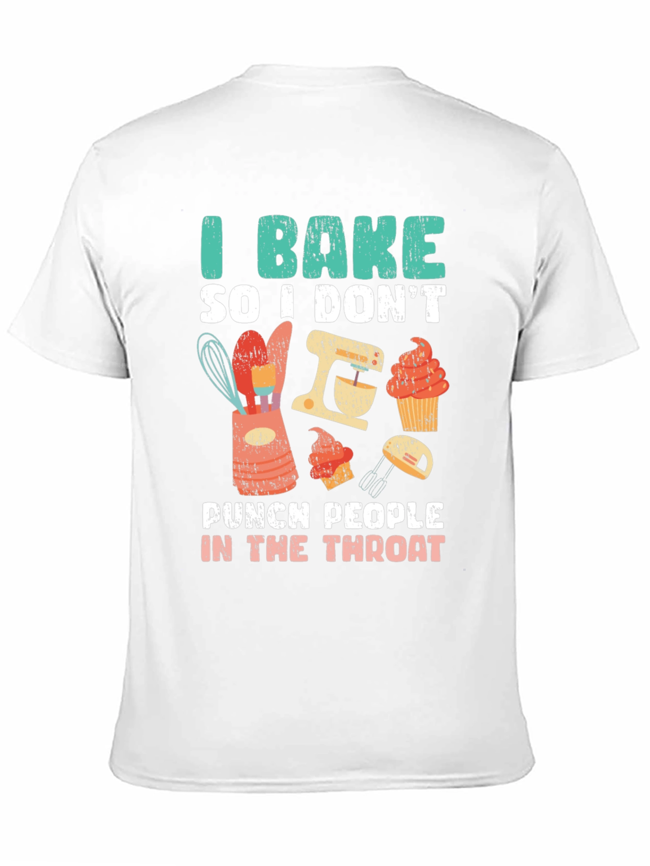 I Bake Funny Baking T-Shirt