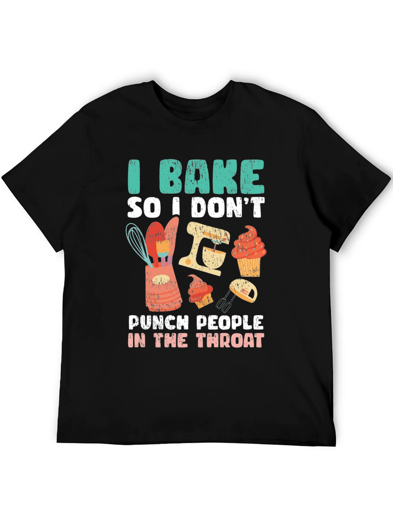 I Bake Funny Baking T-Shirt