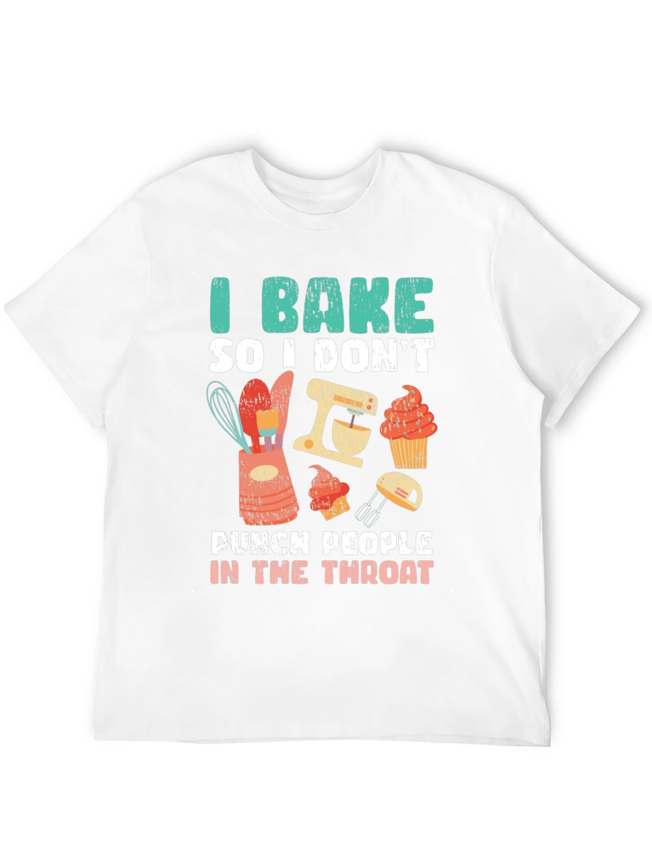 I Bake Funny Baking T-Shirt