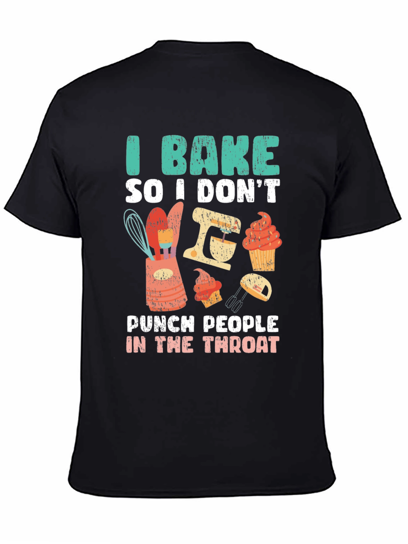 I Bake Funny Baking T-Shirt