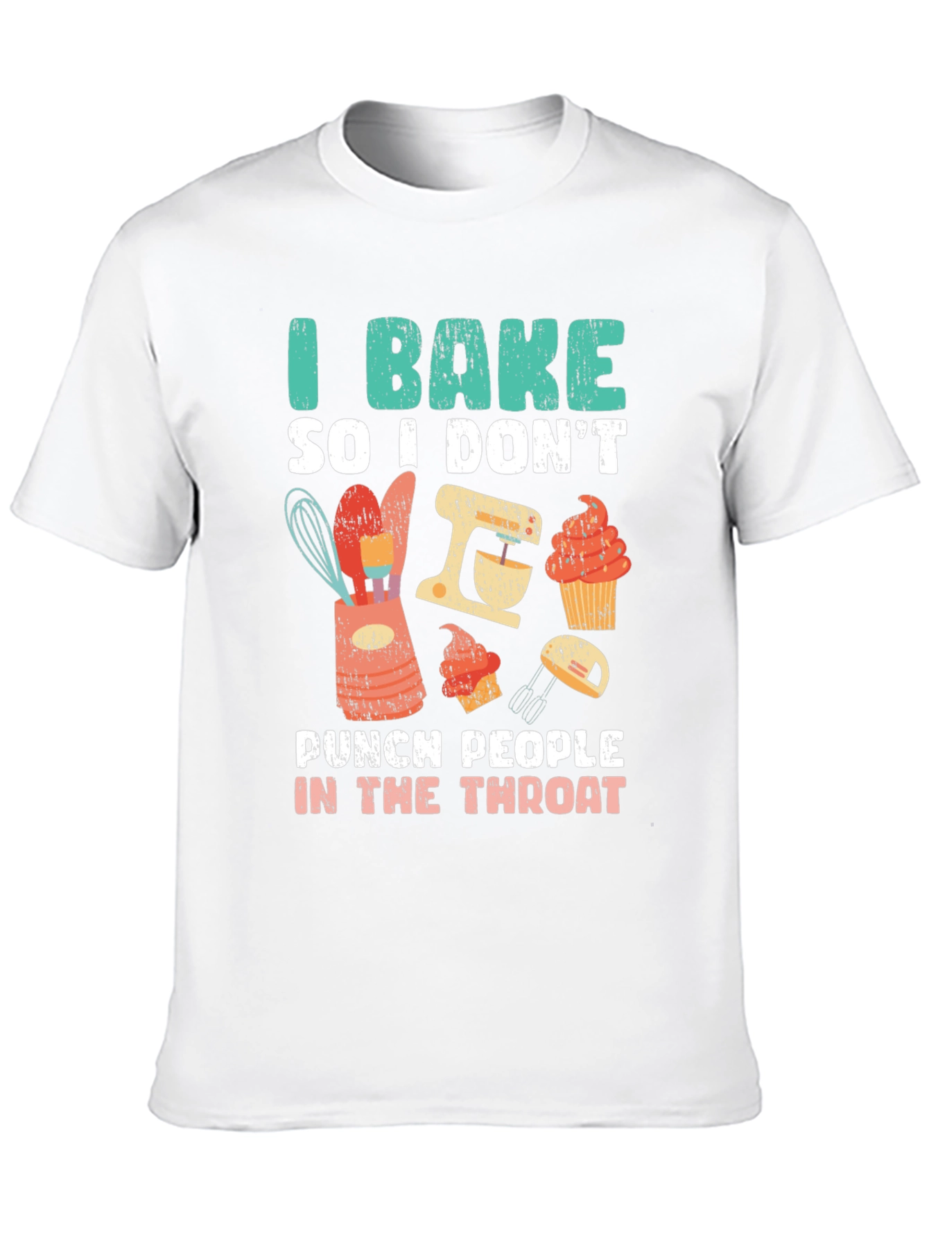 I Bake Funny Baking T-Shirt
