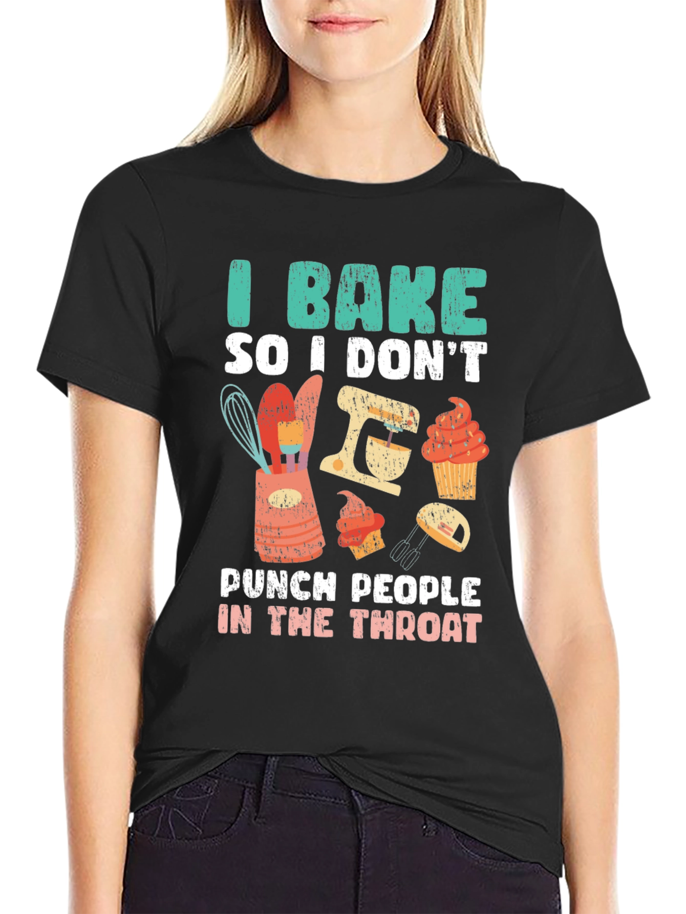 I Bake Funny Baking T-Shirt