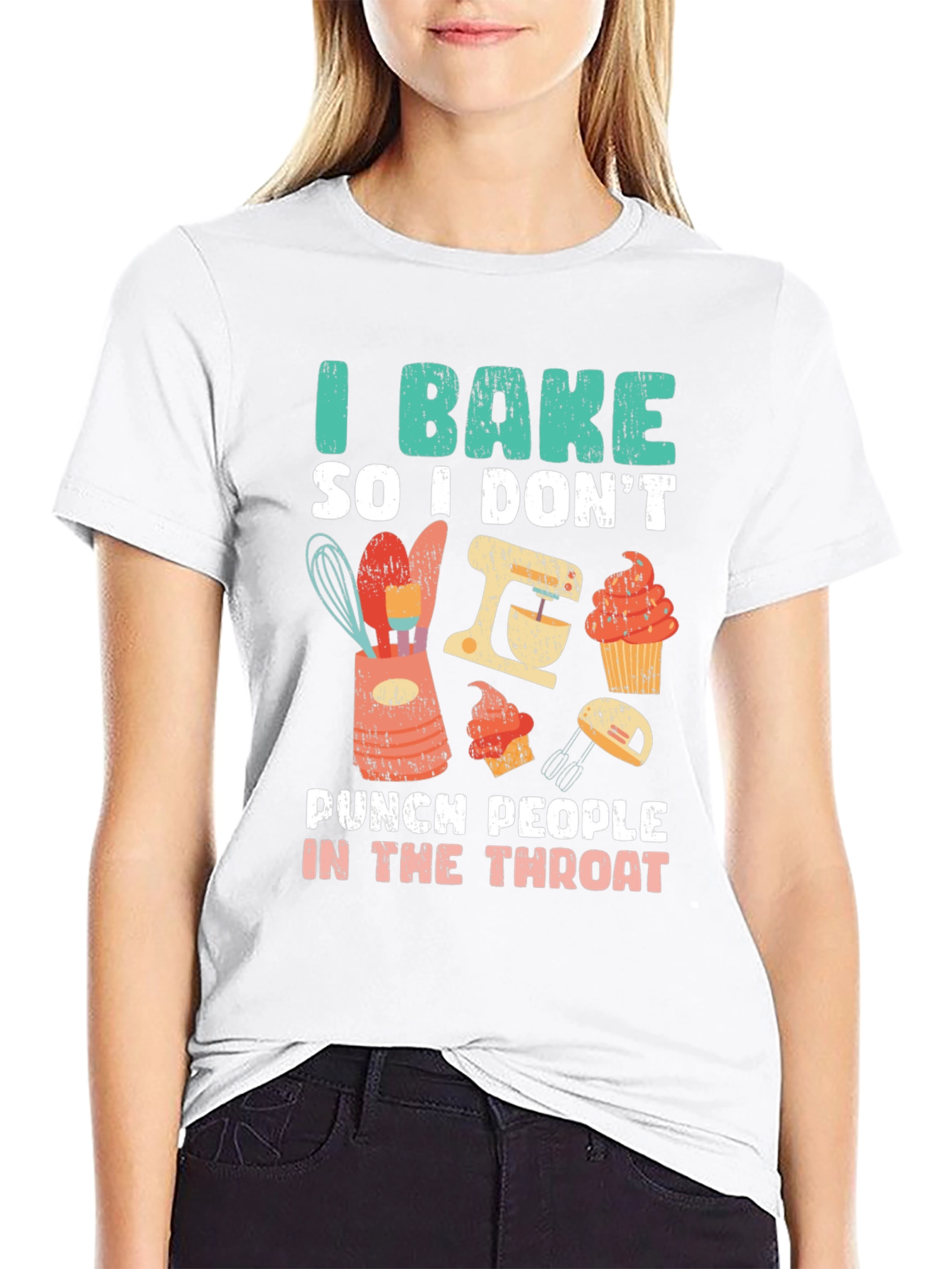 I Bake Funny Baking T-Shirt