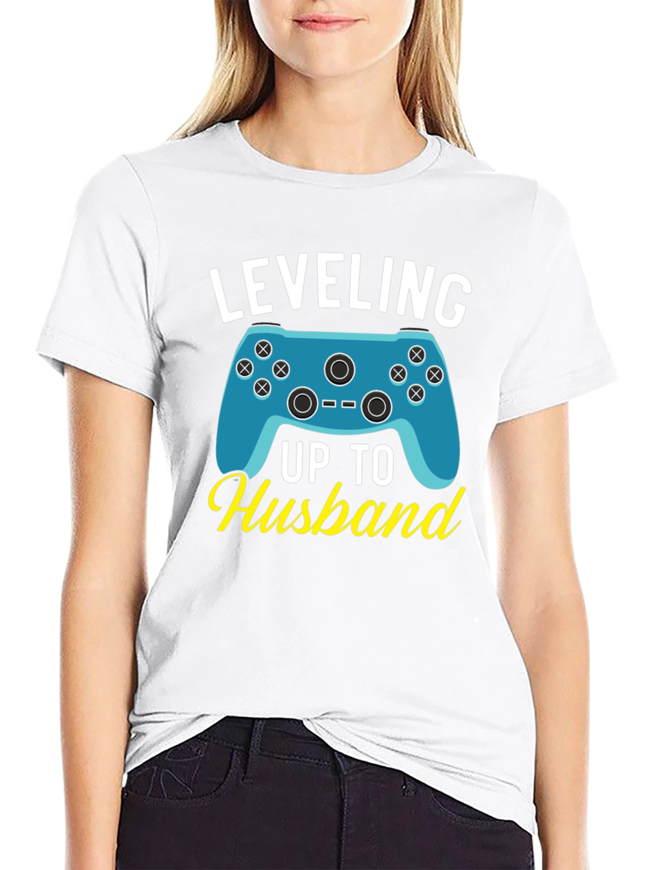 Leveling Up to Husband Gamer T-Shirt