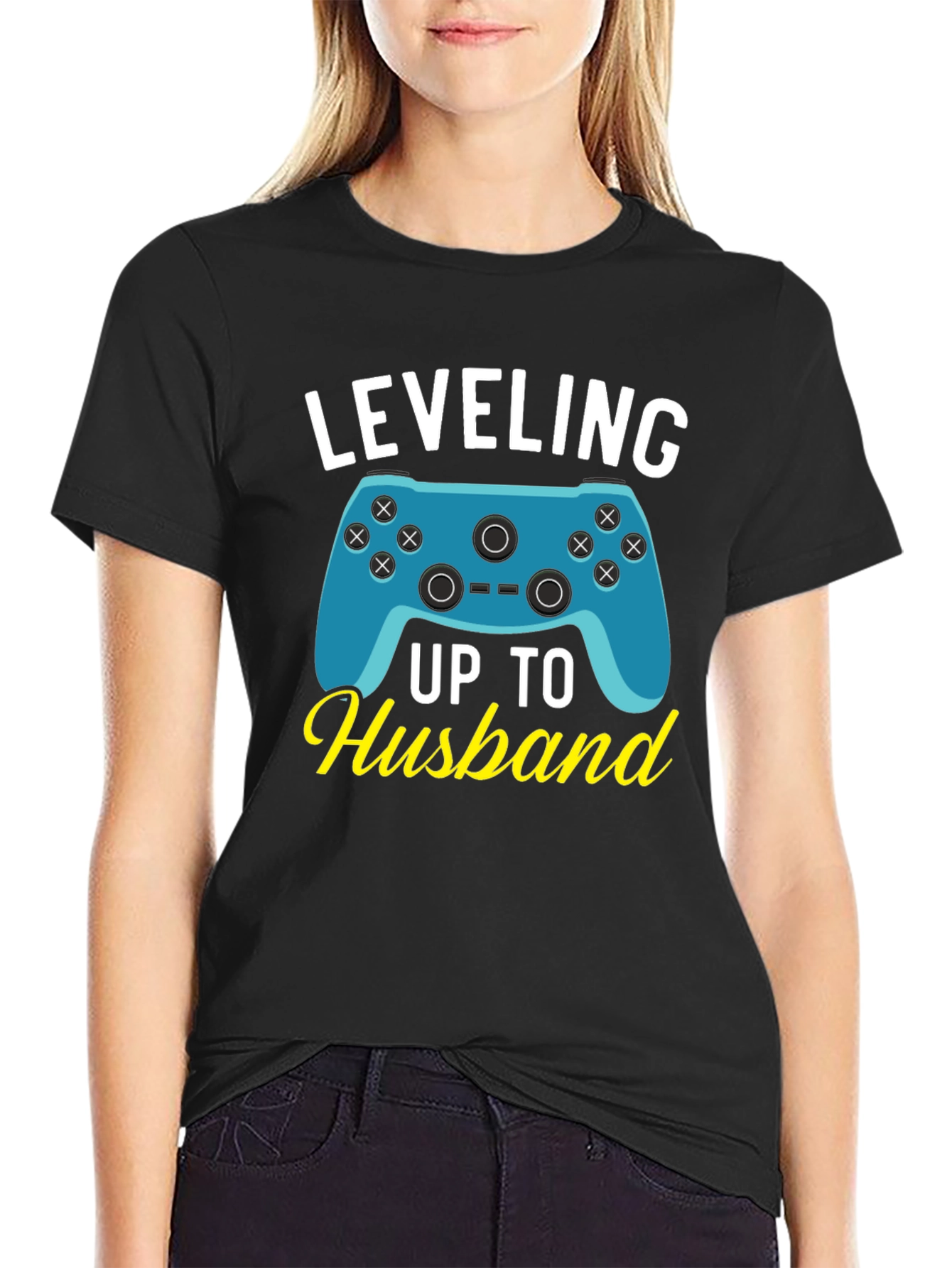Leveling Up to Husband Gamer T-Shirt