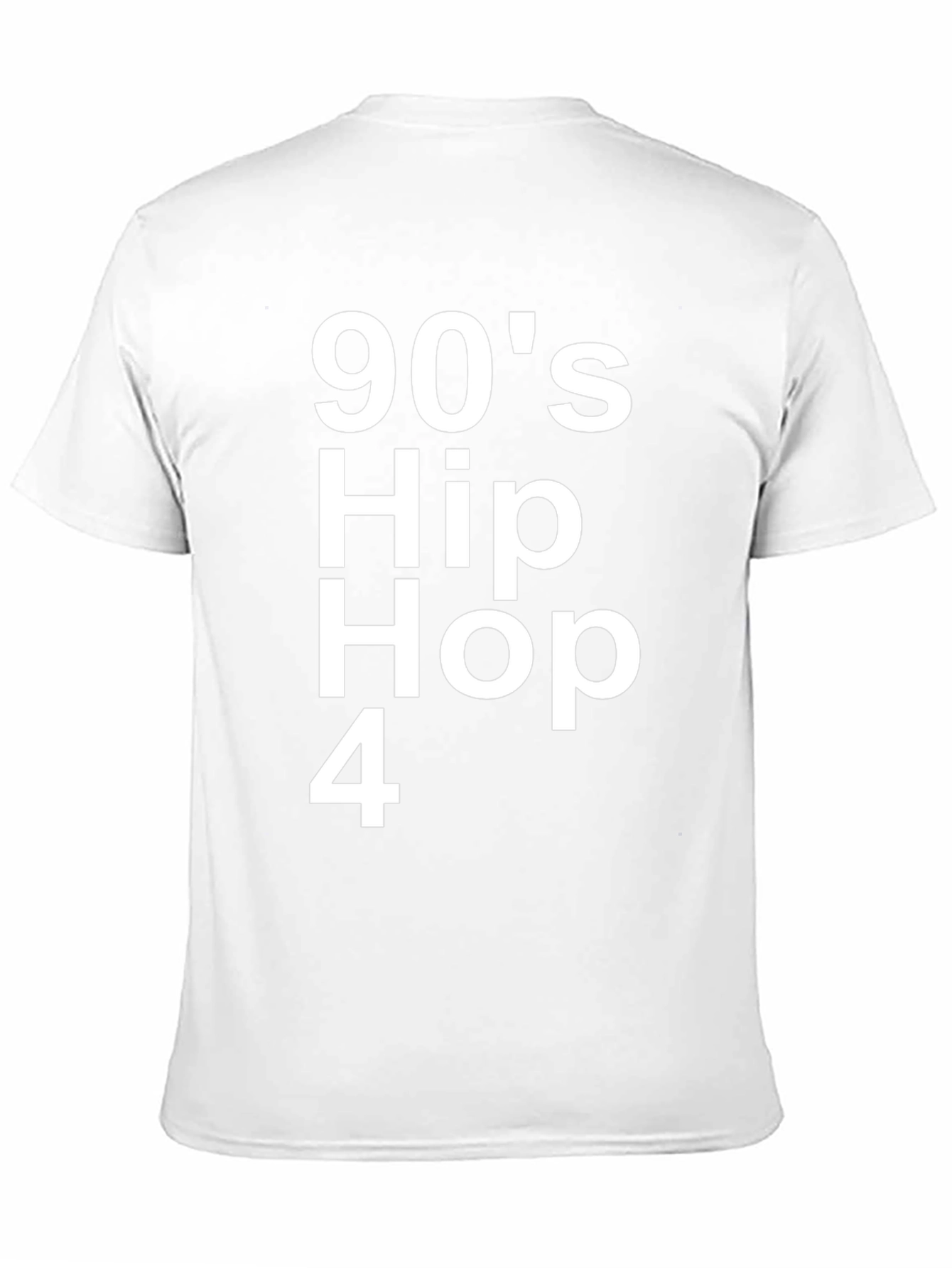 90s Hip Hop 4 Black T-Shirt