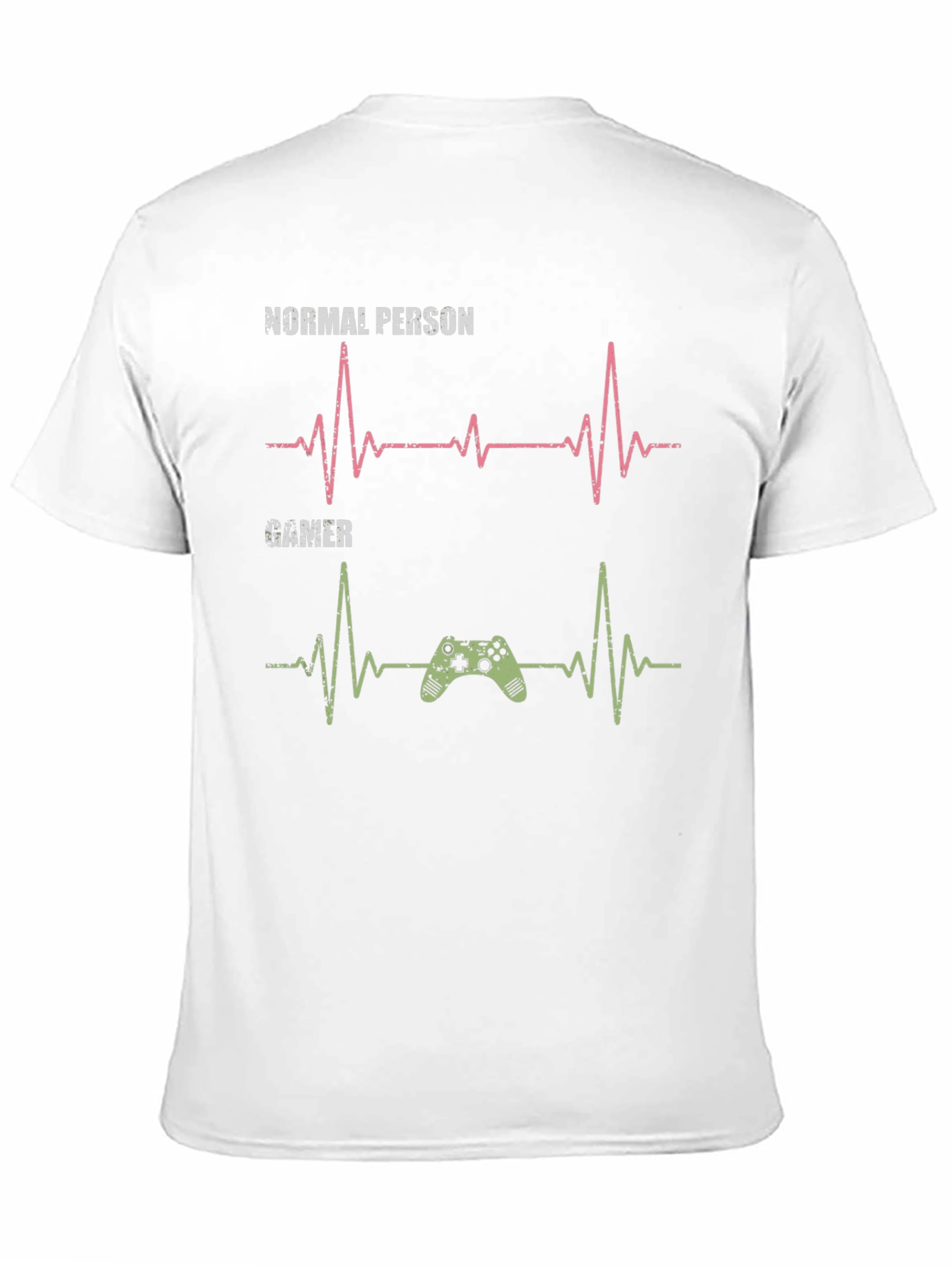 Gamer Heartbeat T-Shirt - Gaming Lover Gift