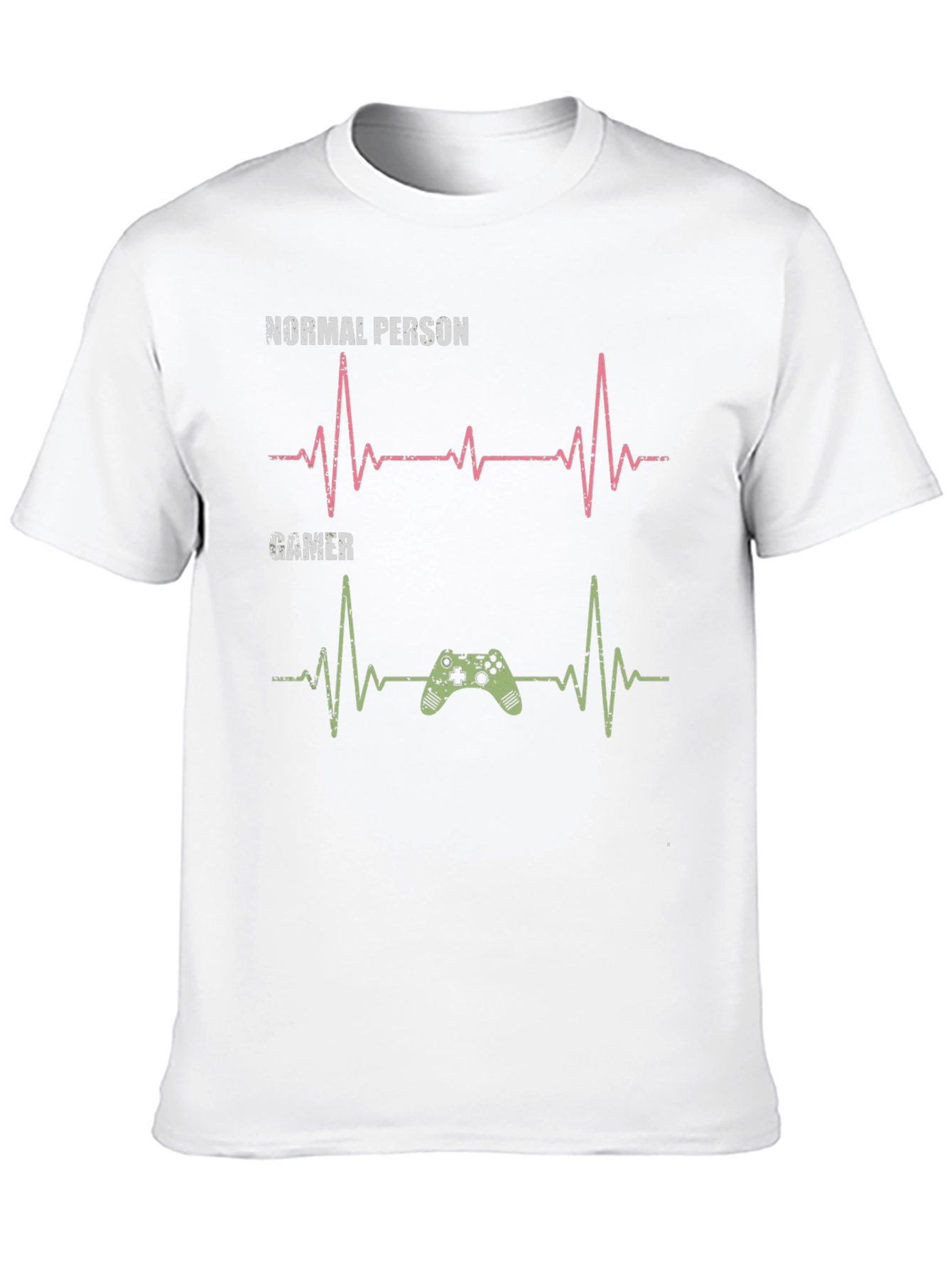 Gamer Heartbeat T-Shirt - Gaming Lover Gift