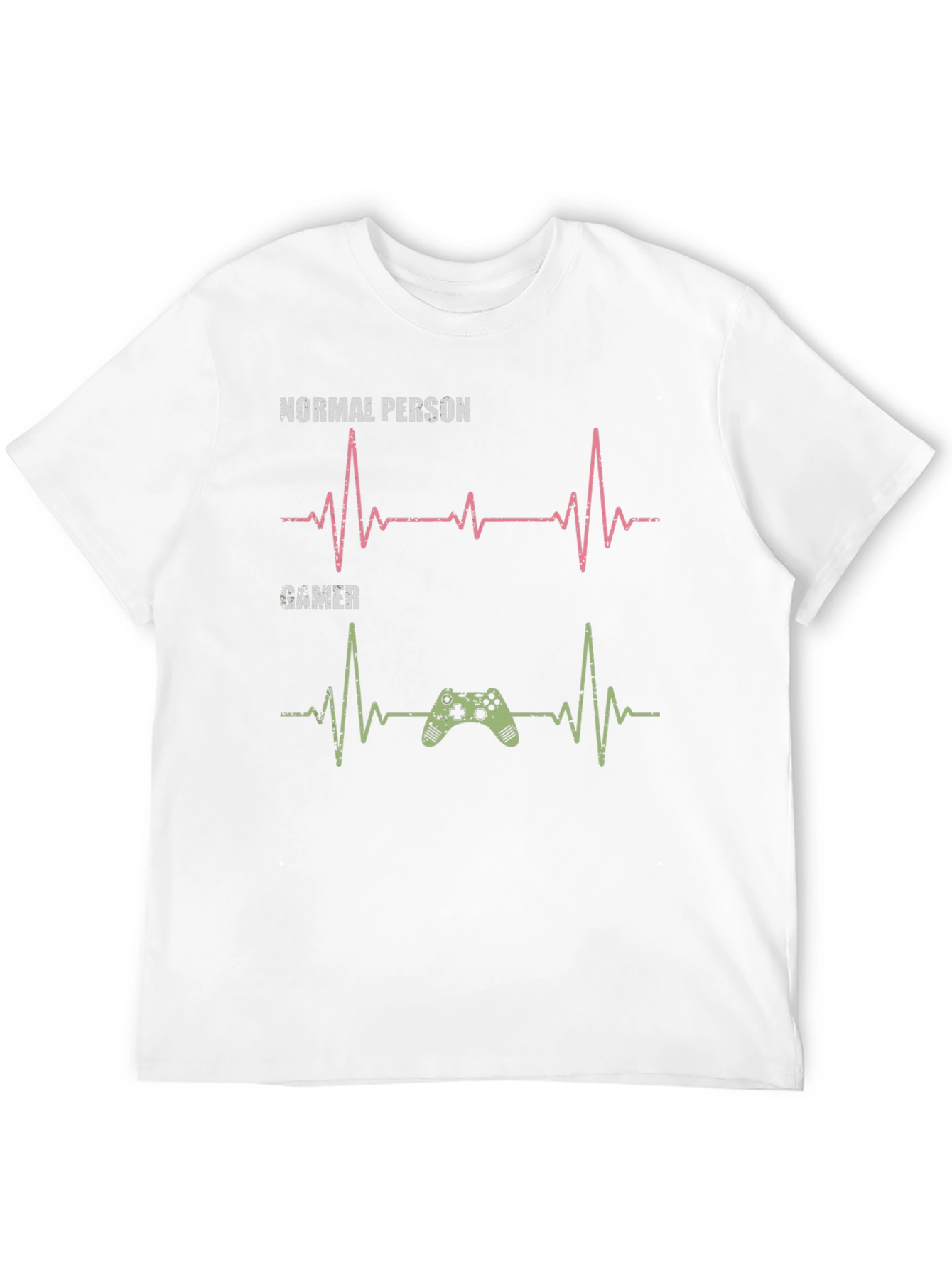Gamer Heartbeat T-Shirt - Gaming Lover Gift